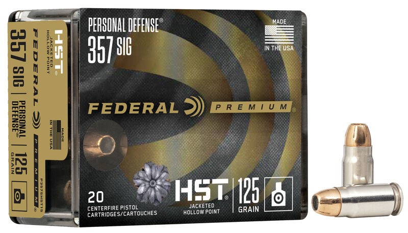 FED 357 125GR HST JHP 20 - 556 Black Friday Promotion